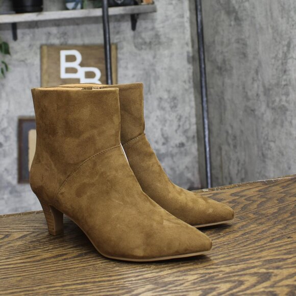 Universal Thread Womens Frances Ankle Boots 88744364 Brown 7M - Picture 1 of 7